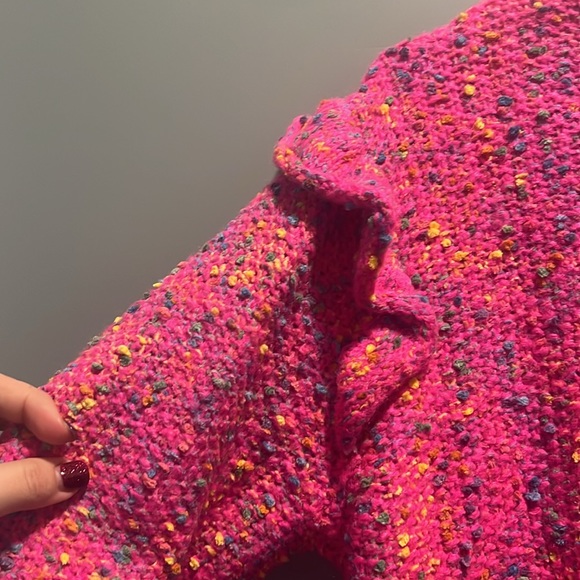 Women’s Confetti Ruffle Sweater - Picture 3 of 15